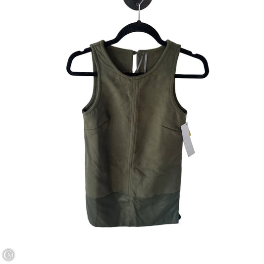 Dress Casual Short By Anthropologie In Green, Size: Xxs