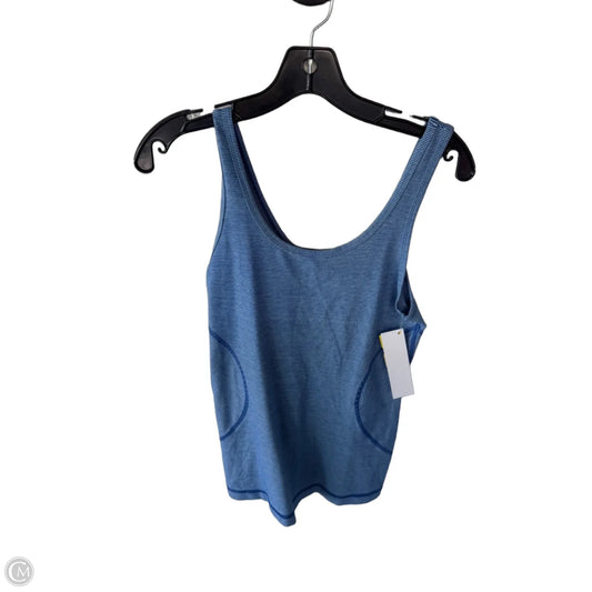 Athletic Tank Top By Zella In Blue, Size: M