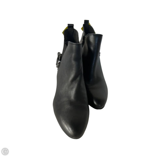 Boots Ankle Heels By Anne Klein In Black, Size: 7