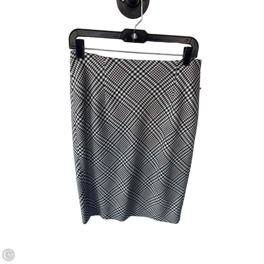 Skirt Midi By White House Black Market In Black & White, Size: 6