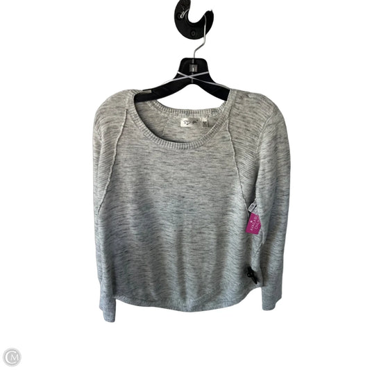 Sweater By Rd Style In Grey & White, Size: Xl