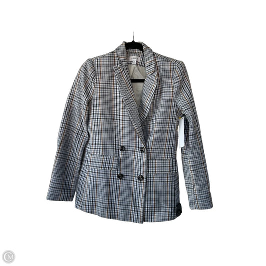 Blazer By Evereve In Blue & Brown, Size: Xs