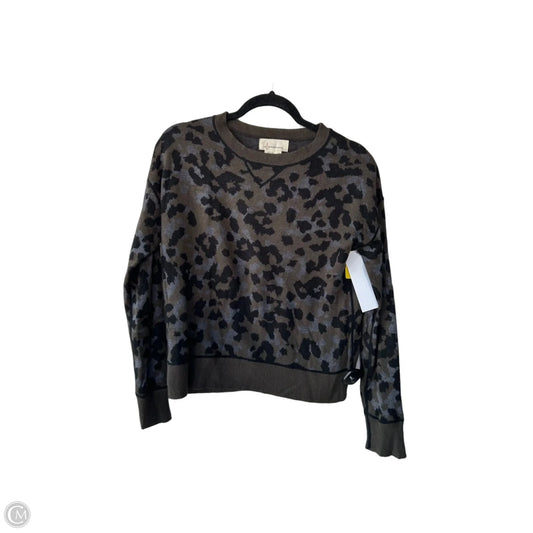 Sweater By Anthropologie In Black & Green, Size: Xs