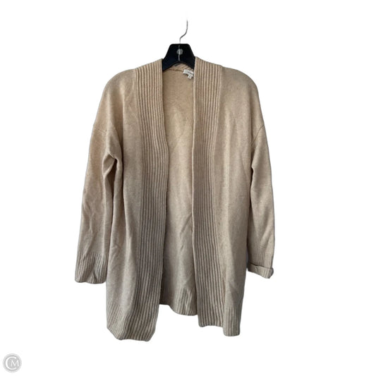 Sweater Cardigan Cashmere By Vince In Tan, Size: Xs
