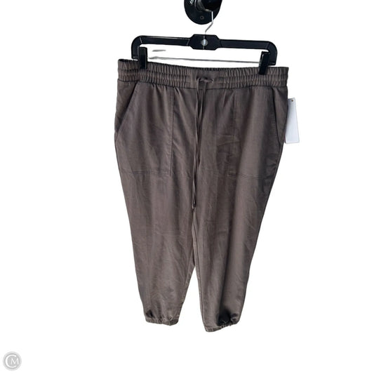Pants Joggers By Nine West In Brown, Size: L