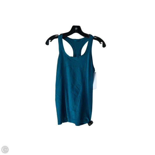 Athletic Tank Top By Lululemon In Blue, Size: 6