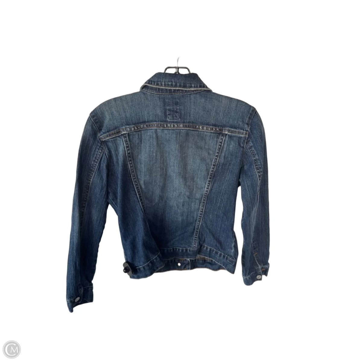 Jacket Denim By Gap In Blue Denim, Size: S