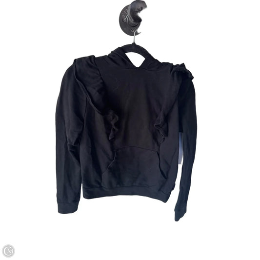Sweatshirt Hoodie By T.la In Black, Size: S