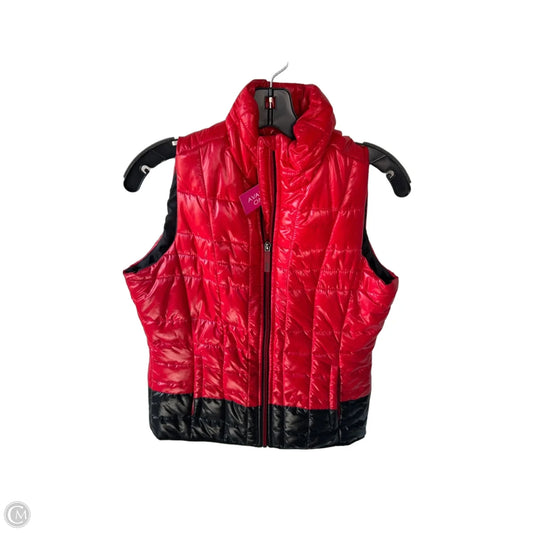 Vest Puffer & Quilted By Lole In Black & Red, Size: S