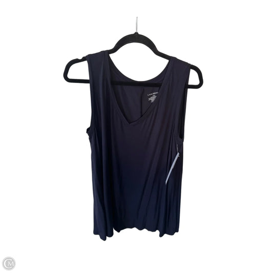 Top Sleeveless Basic By Lane Bryant In Blue, Size: L