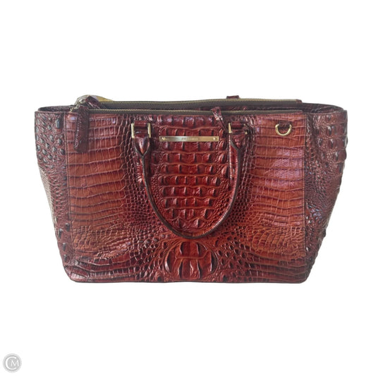 Tote Designer By Brahmin, Size: Large