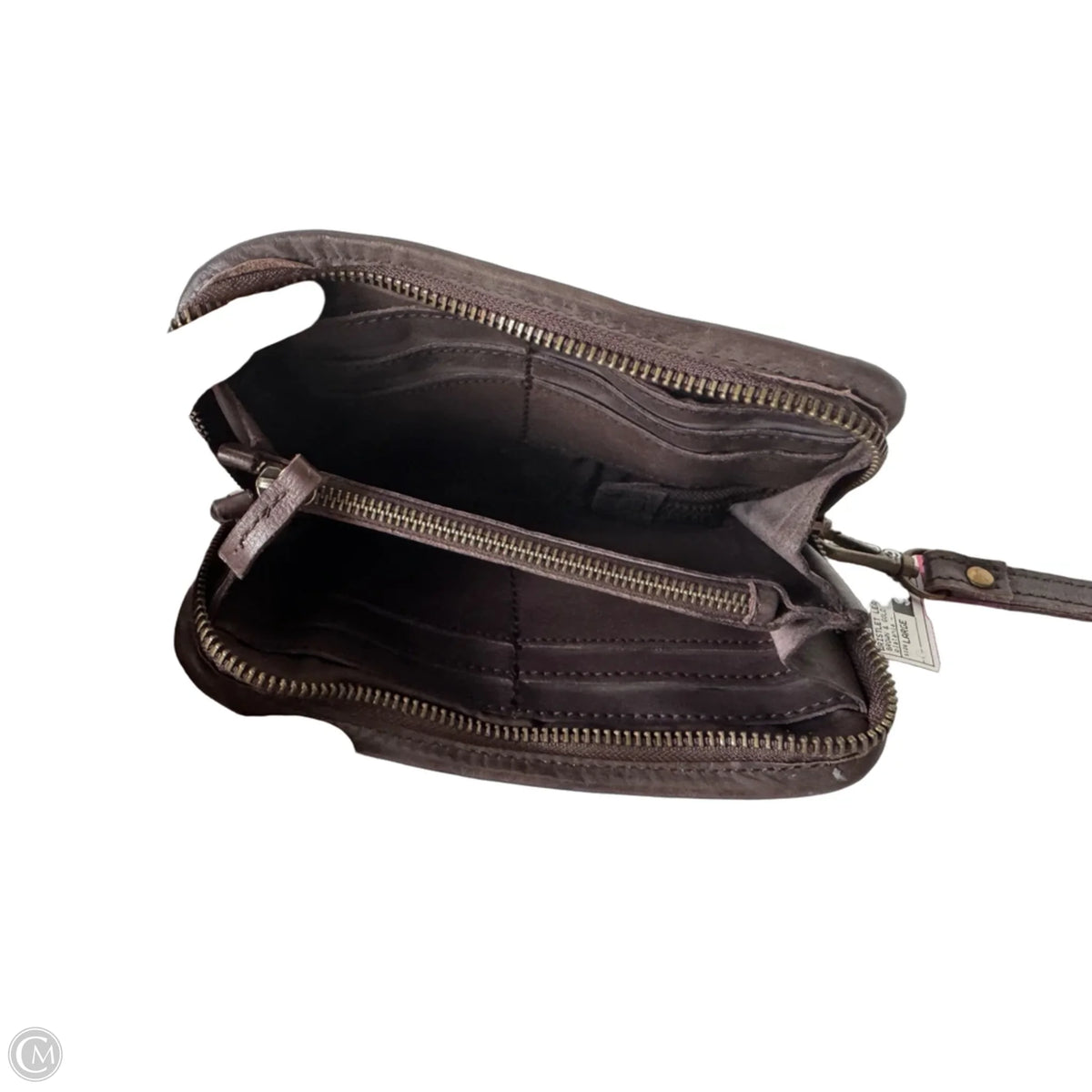 Wristlet Leather By Cmb, Size: Large