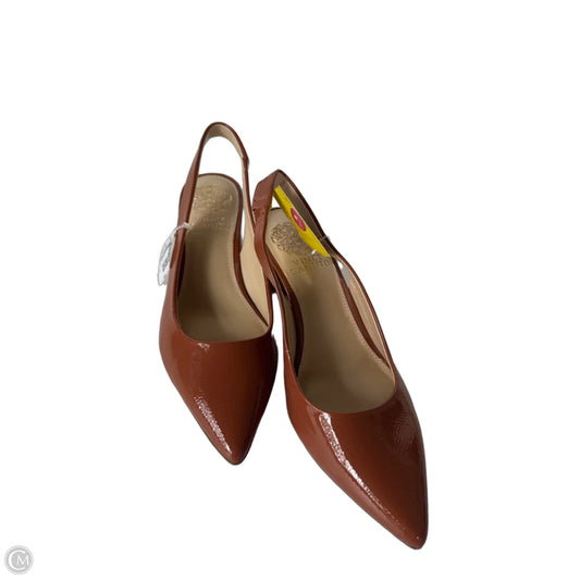 Shoes Heels Block By Vince Camuto In Brown, Size: 6