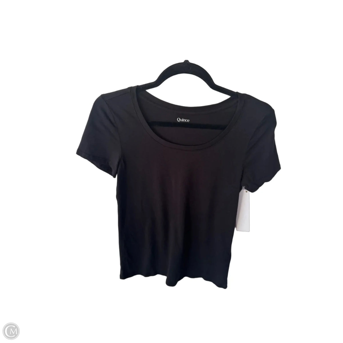 Top Short Sleeve Basic By Quince In Black, Size: Xs