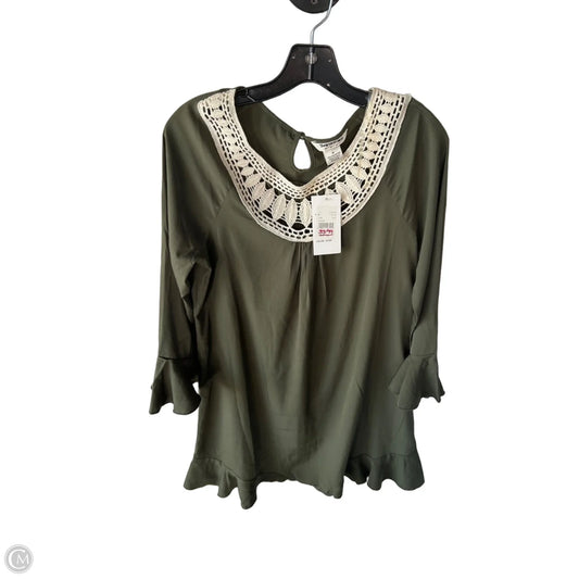 Dress Casual Short By Cme In Green, Size: M