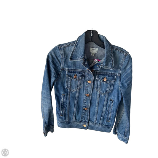 Jacket Denim By J. Crew In Blue Denim, Size: Xxs