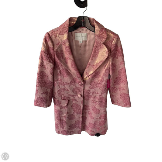 Coat Peacoat By Banana Republic In Pink, Size: S