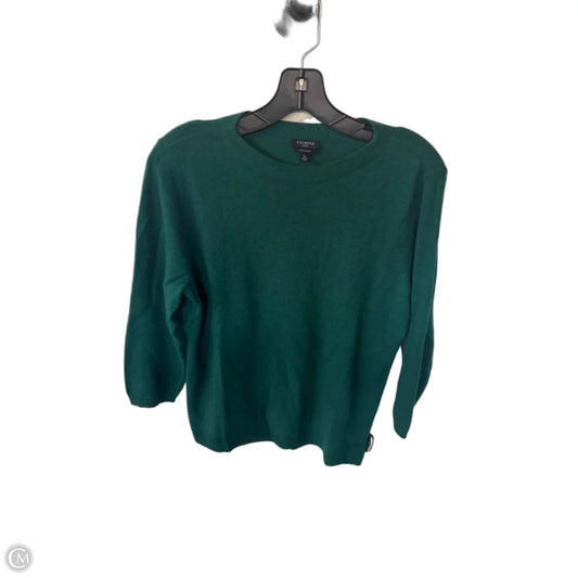 Sweater Cashmere By Talbots In Green, Size: Lp