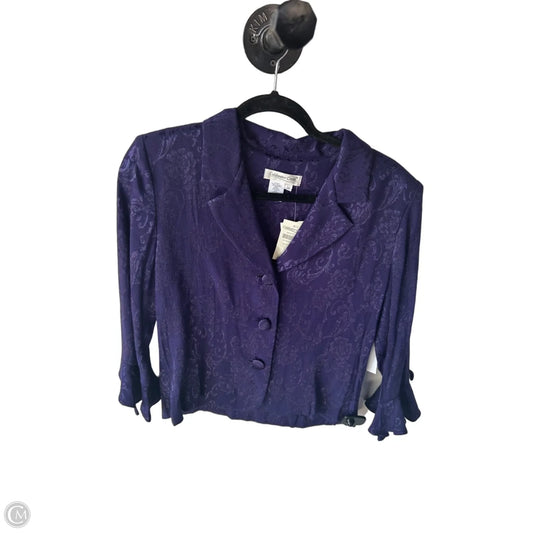 Blazer By Coldwater Creek In Purple, Size: M