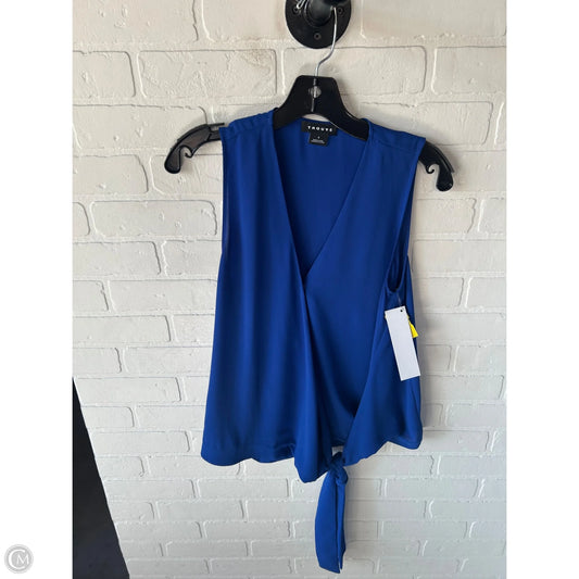 Top Sleeveless By Trouve In Blue, Size: S