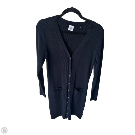 Sweater Cardigan By Cabi In Nautical Print, Size: L