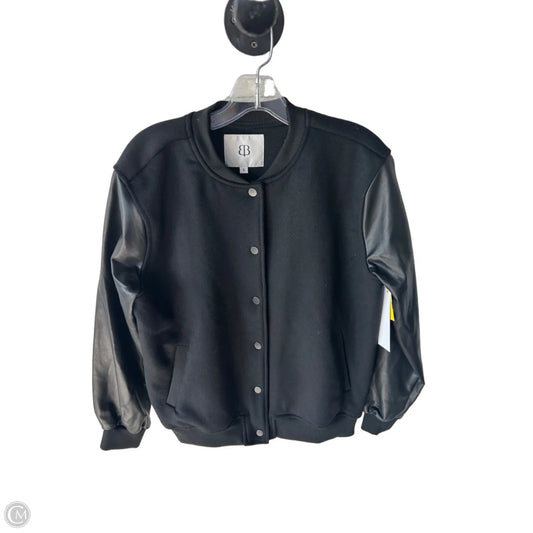 Jacket Moto By Cmb In Black, Size: S