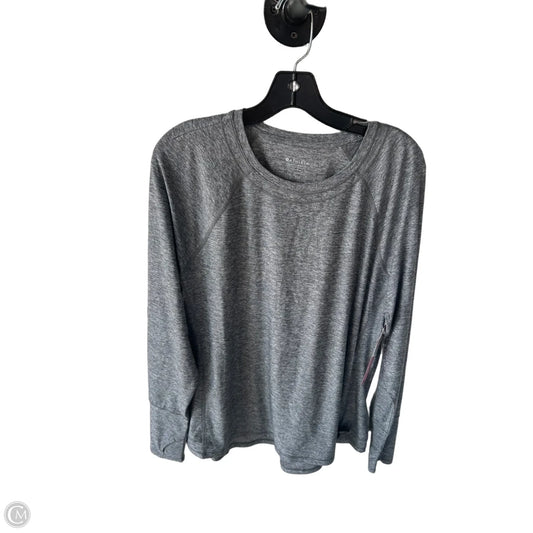 Athletic Top Long Sleeve Crewneck By Athleta In Green, Size: Xl