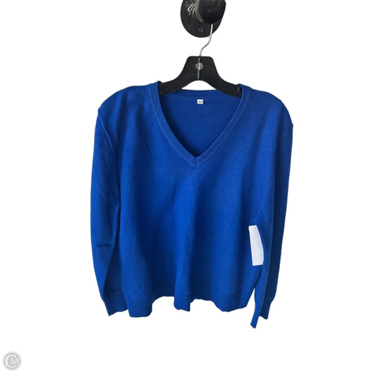 Sweater By Cme In Blue, Size: Xl