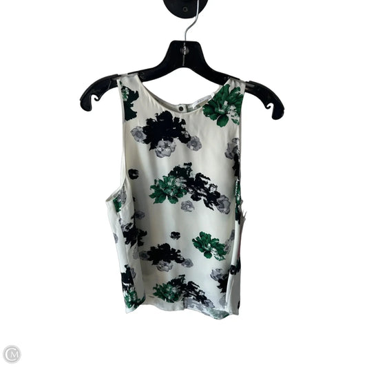 Top Sleeveless By Alc In Black & Cream, Size: L