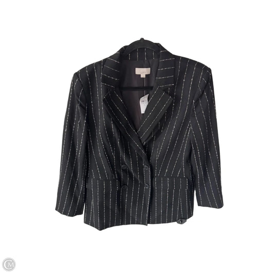 Blazer By Loft In Black & Cream, Size: S
