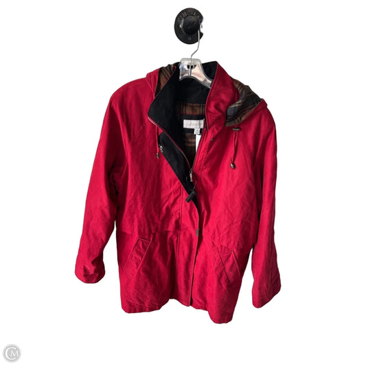 Coat Other By Liz Claiborne In Red, Size: Xl