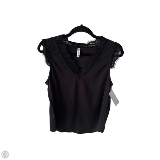 Top Sleeveless By Cme In Black, Size: M