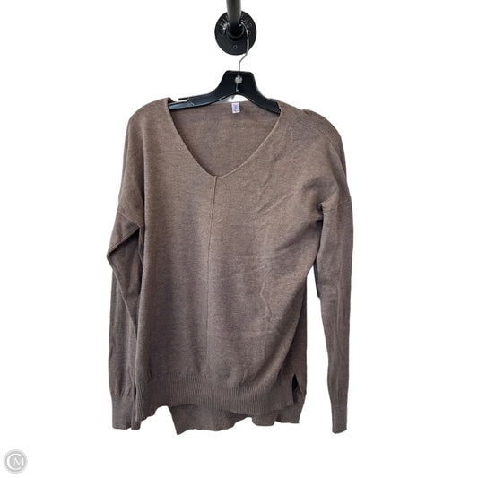 Sweater By Cme In Brown, Size: L