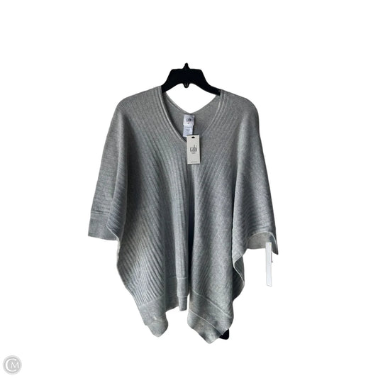 Sweater Short Sleeve By Cabi In Grey, Size: M