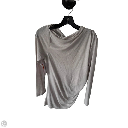 Tunic Long Sleeve By Express In Grey, Size: L