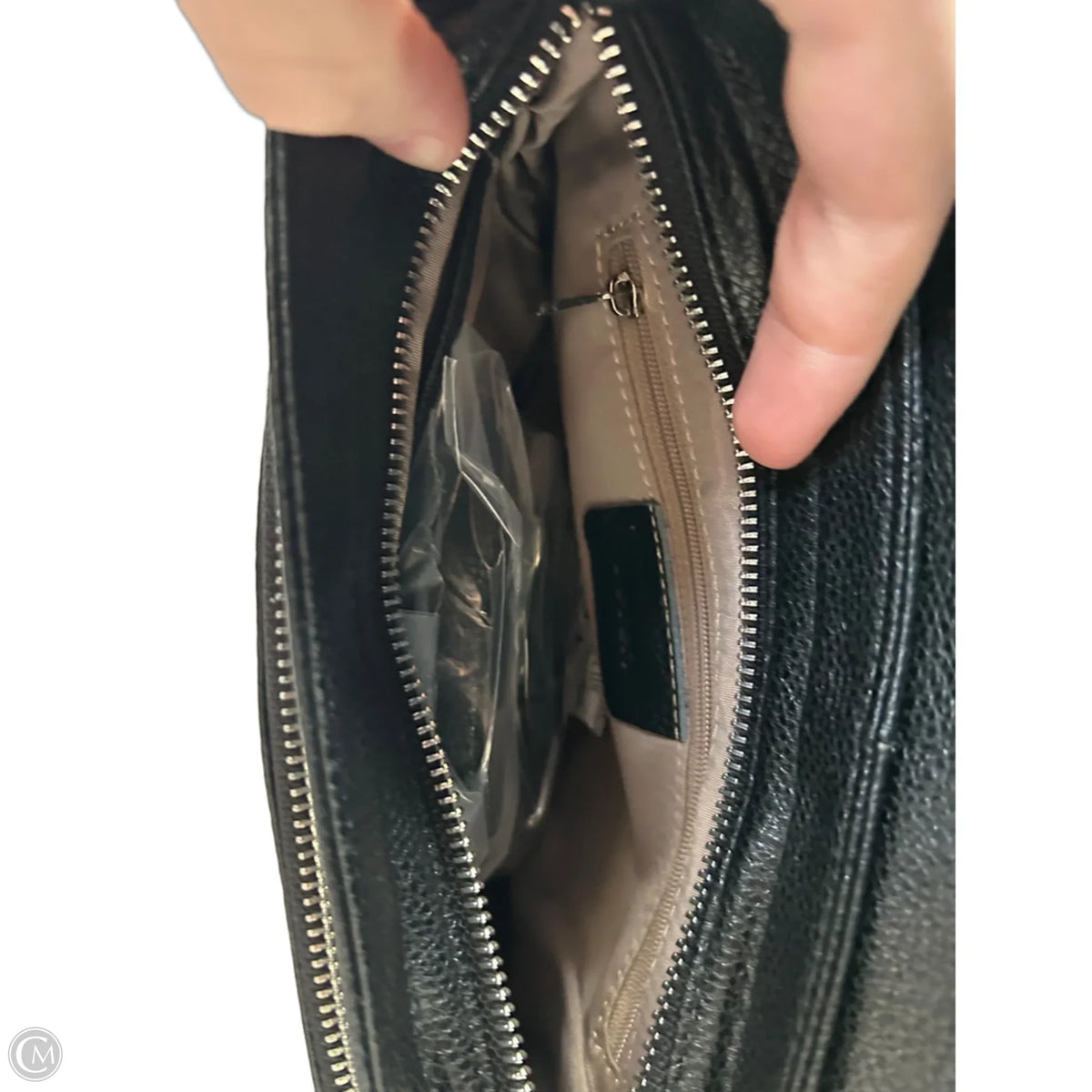 Crossbody Leather By Clothes Mentor, Size: Medium