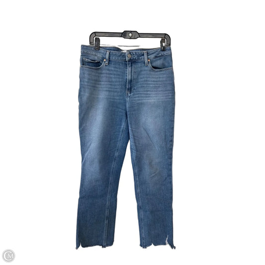 Jeans Straight By Paige In Blue Denim, Size: 12