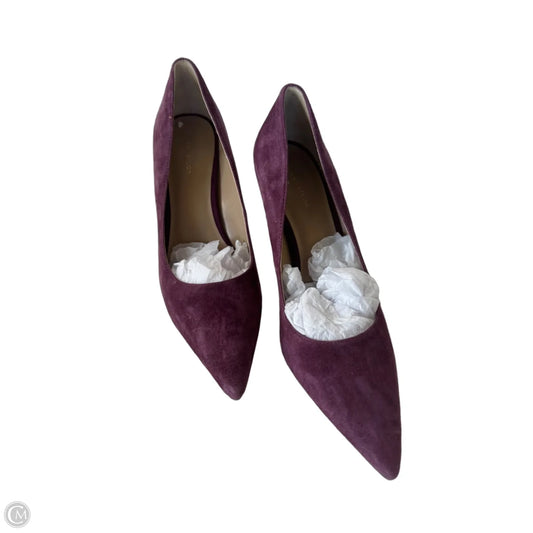 Shoes Heels Stiletto By Ann Taylor In Purple, Size: 8