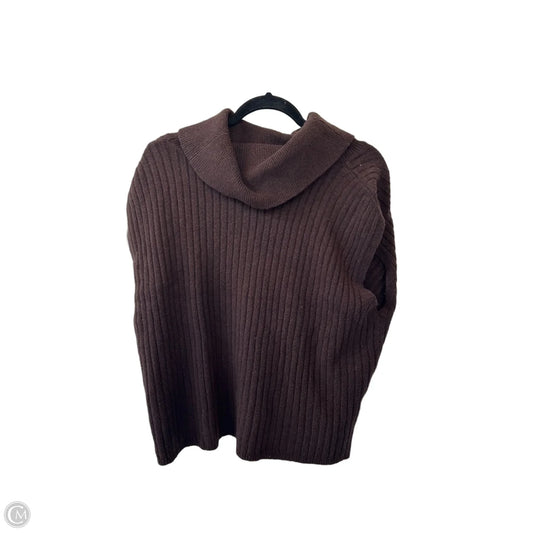 Vest Sweater By Loft In Brown, Size: Lp
