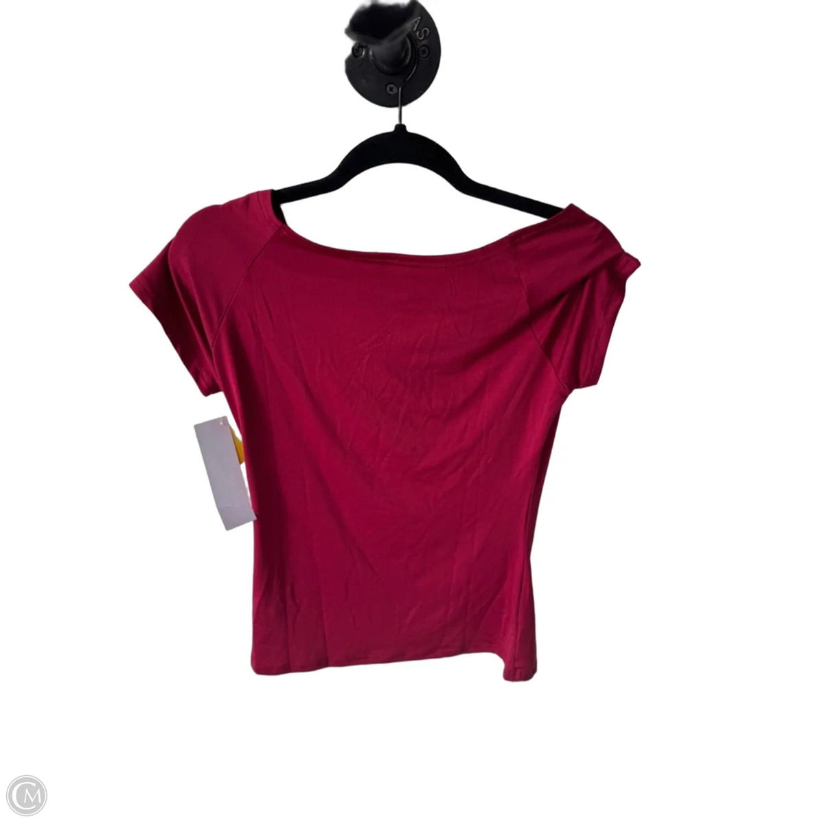 Top Short Sleeve Basic By Cme In Red, Size: S