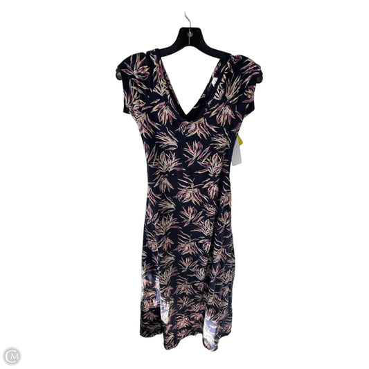 Dress Casual Maxi By Pact In Blue & Purple, Size: M