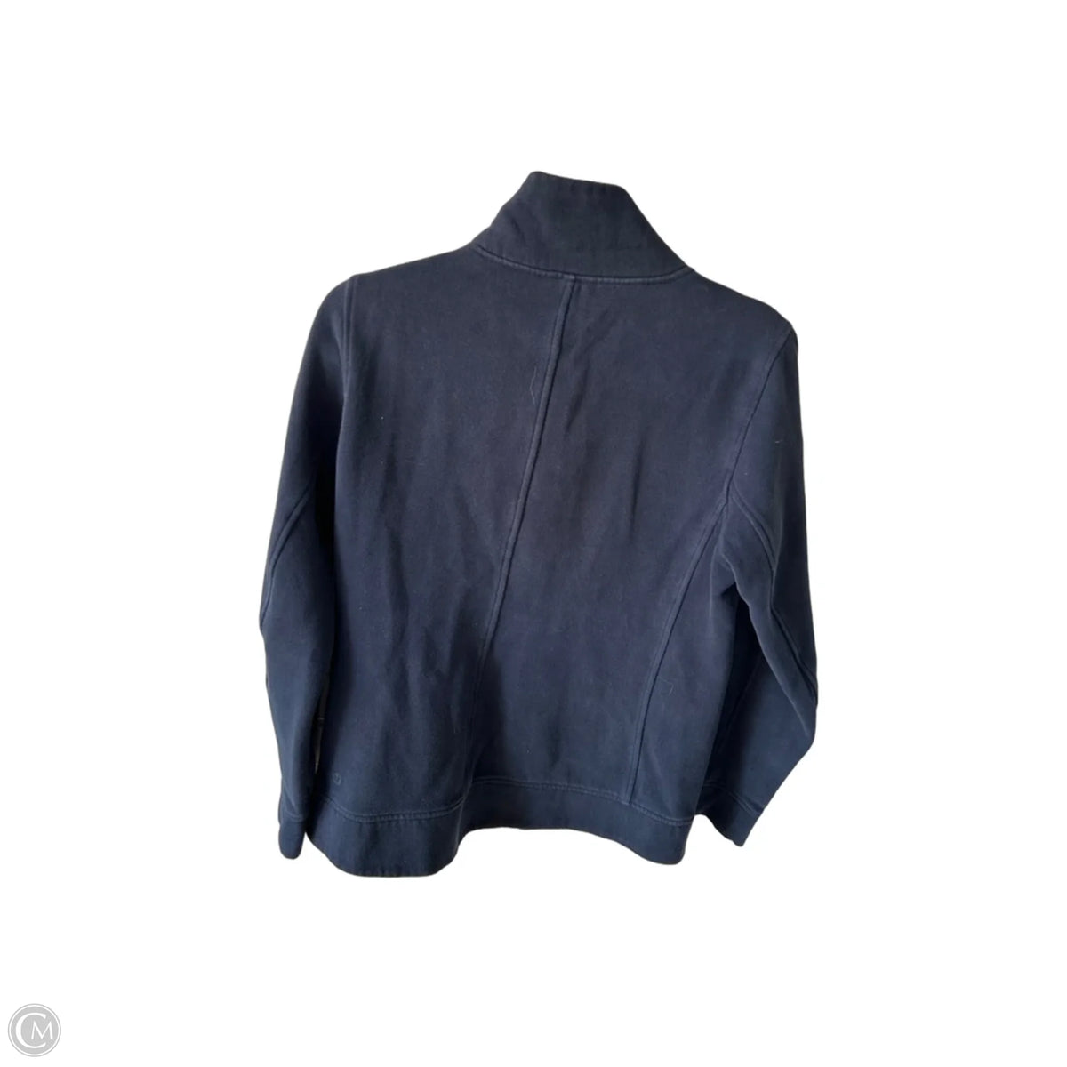 Athletic Jacket By Lululemon In Navy, Size: M