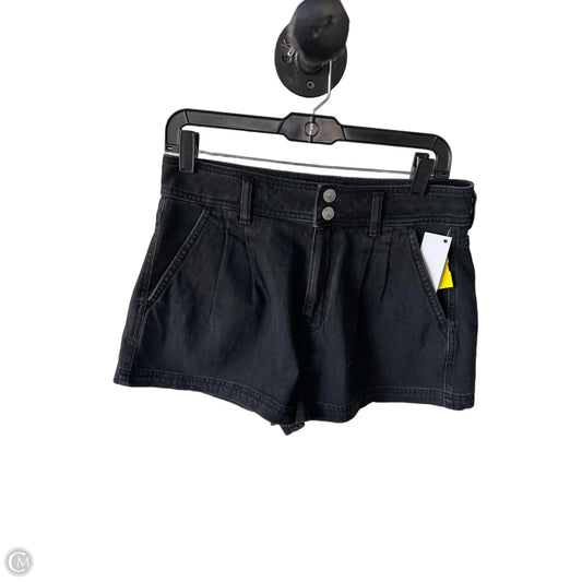 Shorts By American Eagle In Black Denim, Size: 8