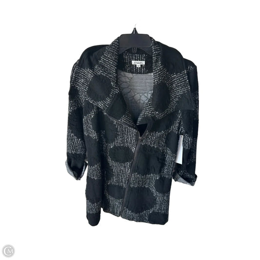 Blazer By Clothes Mentor In Black & White, Size: M