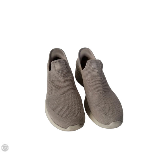 Shoes Sneakers By Skechers In Tan, Size: 8