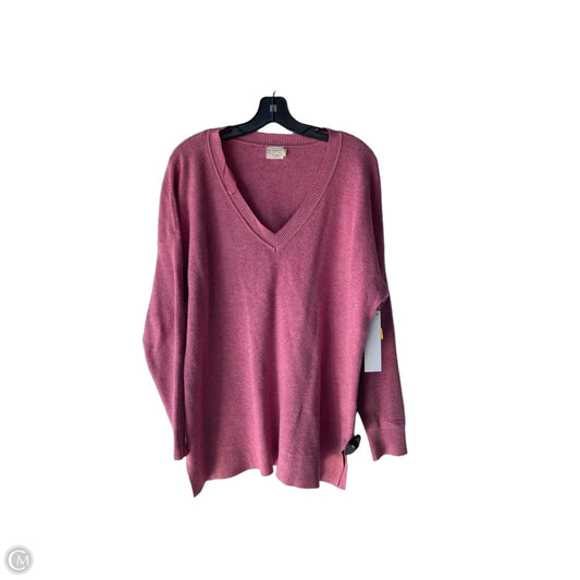 Sweater By Dreamers In Pink, Size: M