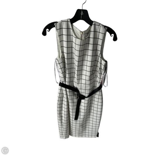 Dress Work By Calvin Klein In Black & White, Size: S
