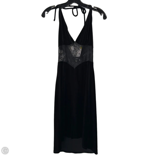 Dress Party Midi By Bebe In Black, Size: S