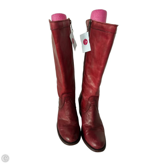 Boots Western By Corral In Red, Size: 6.5