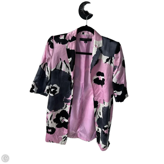 Blazer By Anne Klein In Black & Pink, Size: Xsp